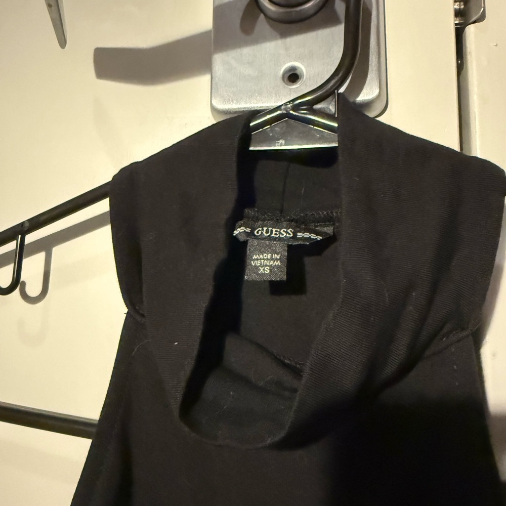 GUESS Black Sleeveless Bodysuit